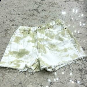 PacSun Brand Tie-dye High Rise Shorts